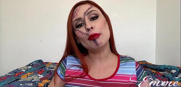  Punheta Guiada Especial Halloween - Chucky - Vem gozar pra sua boneca assassina!